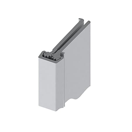 Hager Concealed Leaf Continuous Geared Hinge, Heavy Duty, 95-in, Satin Aluminum Clear Anodized Finish 780-224HD 95 CLR
